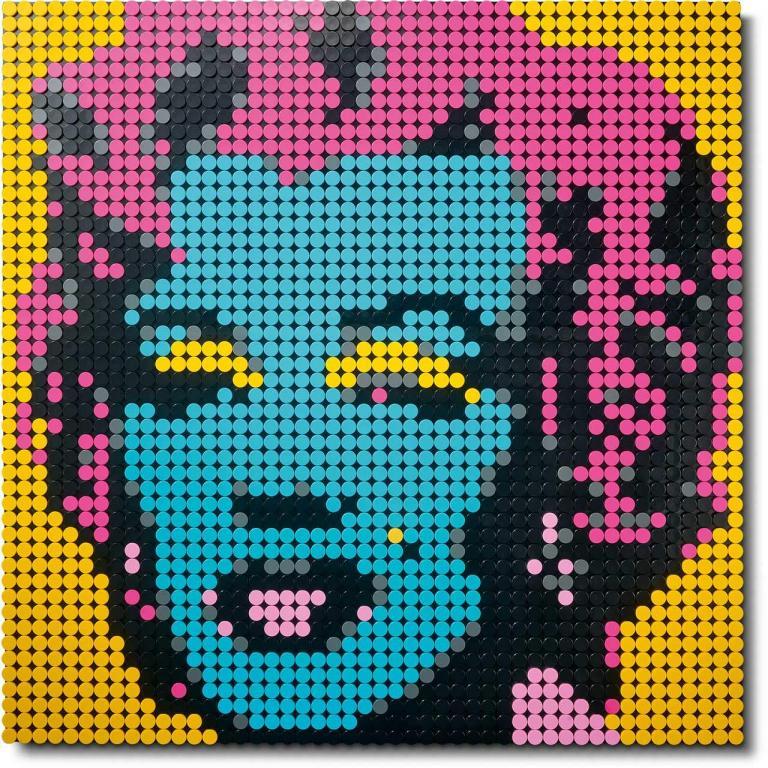 LEGO 31197 ART Andy Warhol's Marilyn Monroe - LEGO 31197 INT 42