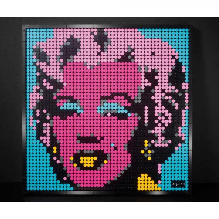 LEGO 31197 ART Andy Warhol's Marilyn Monroe - LEGO 31197 INT 5