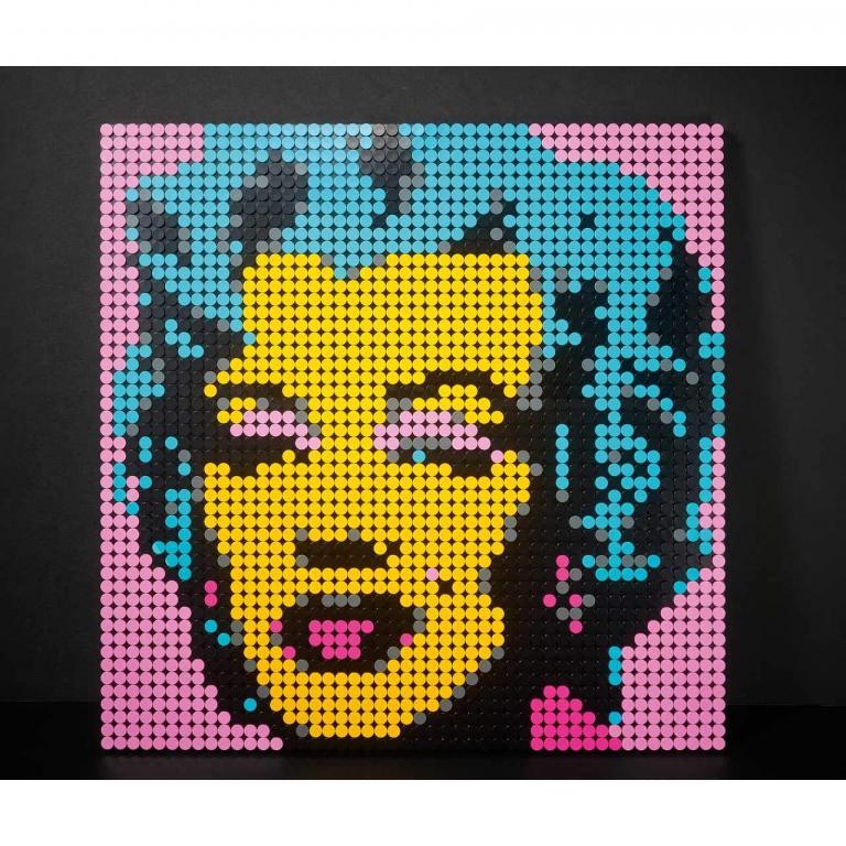 LEGO 31197 ART Andy Warhol's Marilyn Monroe - LEGO 31197 INT 6
