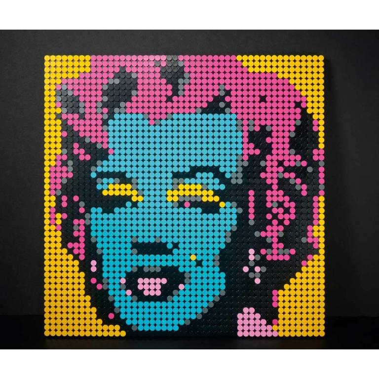 LEGO 31197 ART Andy Warhol's Marilyn Monroe - LEGO 31197 INT 7