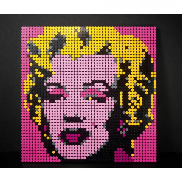 LEGO 31197 ART Andy Warhol's Marilyn Monroe - LEGO 31197 INT 8