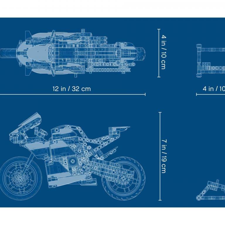 LEGO 42107 Technic Ducati Panigale V4 R - LEGO 42107 INT 21