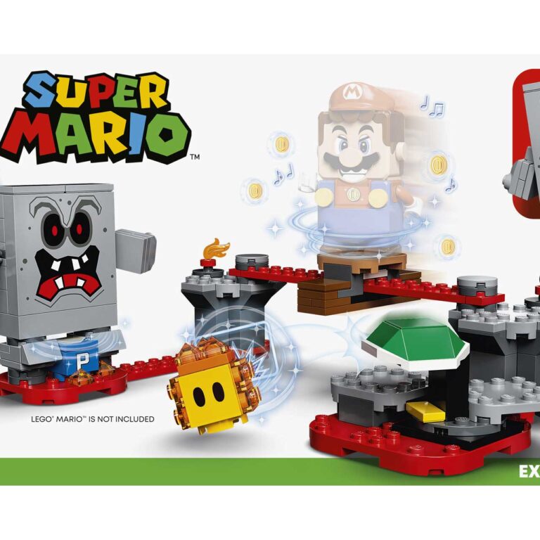 LEGO 71364 Super Mario Uitbreidingsset: Whomps lavafort - LEGO 71364 INT 19