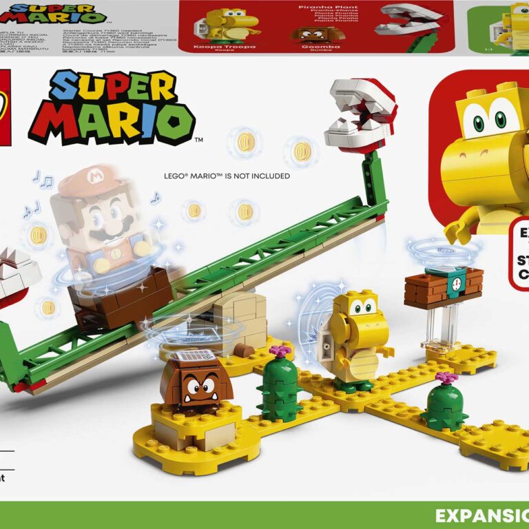 LEGO 71365 Super Mario Uitbreidingsset: Piranha Plant-powerslide - LEGO 71365 INT 19
