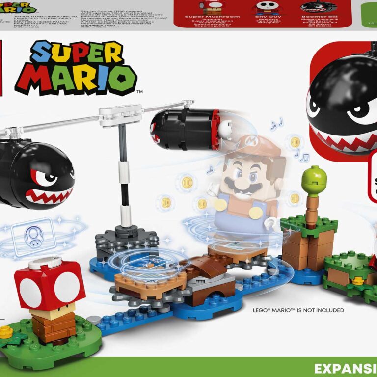 LEGO 71366 Super Mario Uitbreidingsset: Boomer Bill-spervuur - LEGO 71366 INT 23