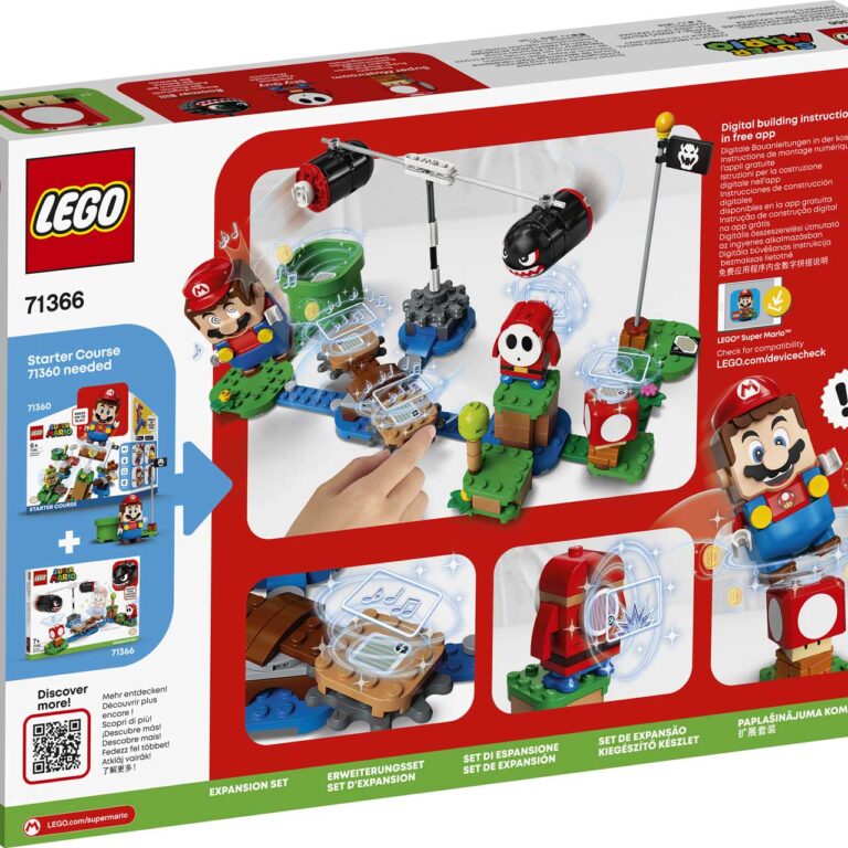 LEGO 71366 Super Mario Uitbreidingsset: Boomer Bill-spervuur - LEGO 71366 INT 24