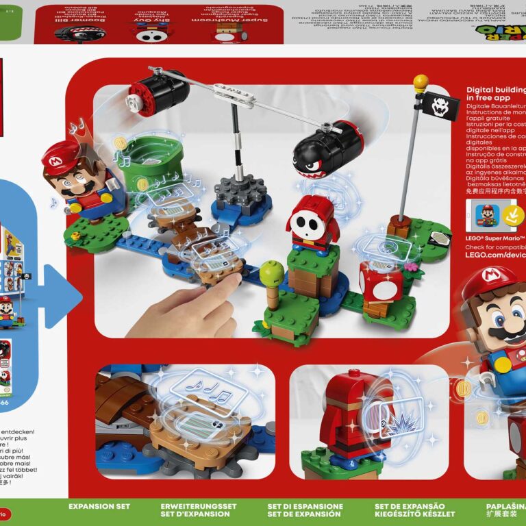 LEGO 71366 Super Mario Uitbreidingsset: Boomer Bill-spervuur - LEGO 71366 INT 25