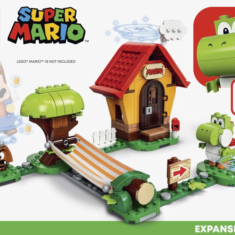 LEGO 71367 Super Mario Uitbreidingsset: Mario's huis & Yoshi - LEGO 71367 INT 22