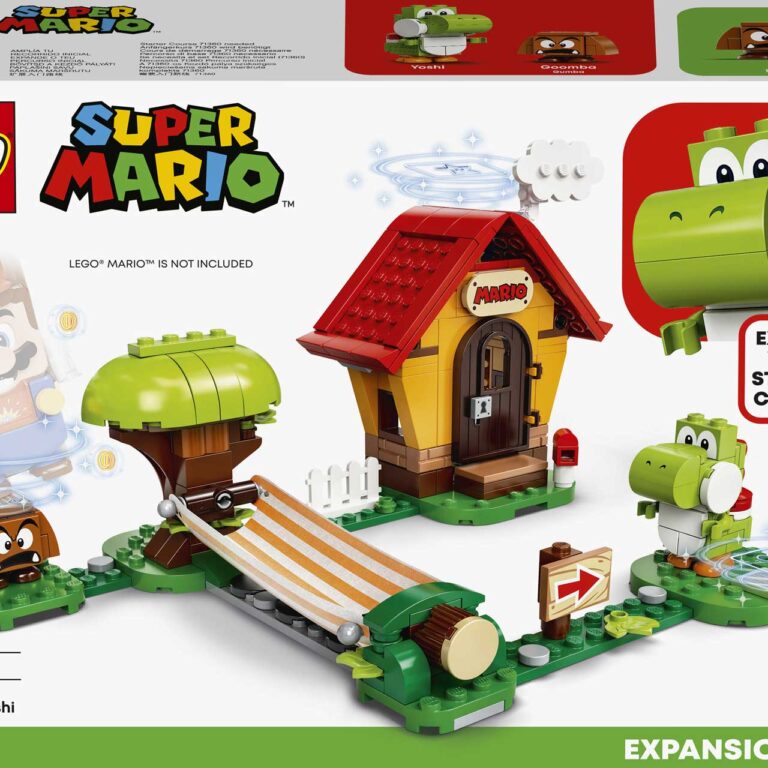 LEGO 71367 Super Mario Uitbreidingsset: Mario's huis & Yoshi - LEGO 71367 INT 23