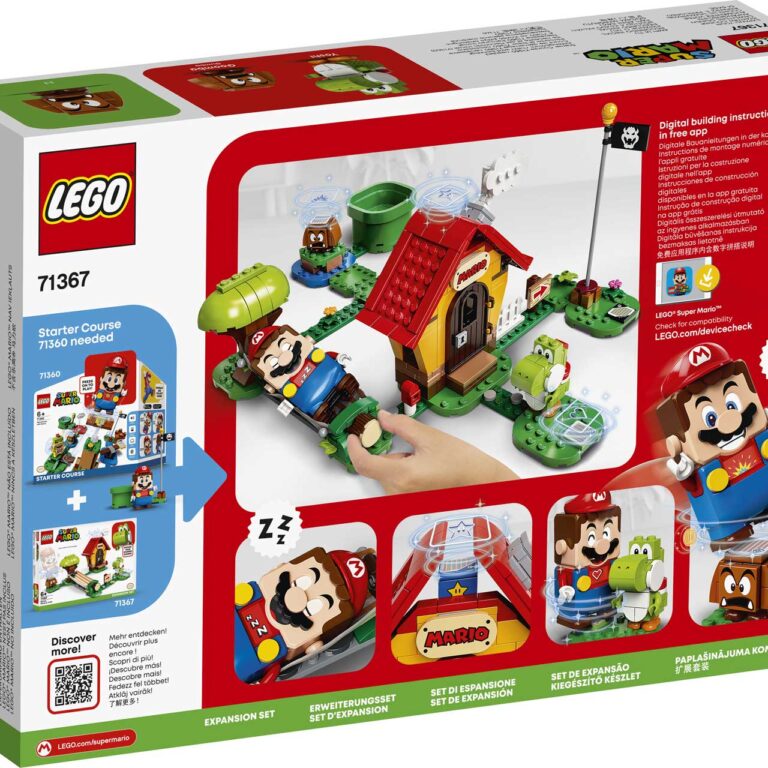 LEGO 71367 Super Mario Uitbreidingsset: Mario's huis & Yoshi - LEGO 71367 INT 24