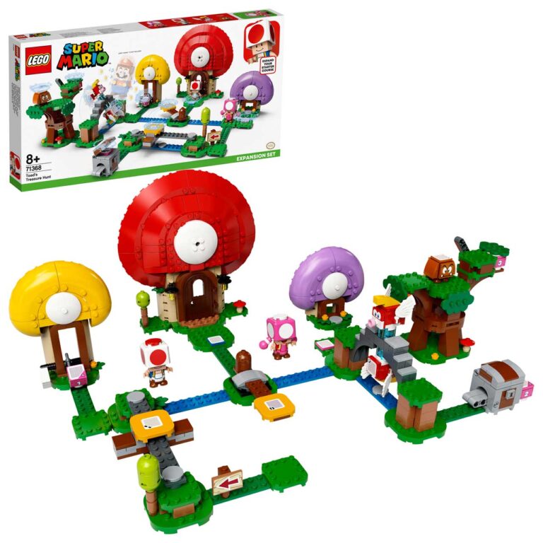 LEGO 71368 Super Mario Uitbreidingsset: Toads schattenjacht - LEGO 71368 INT 25