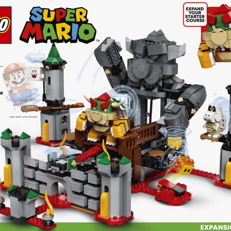 LEGO 71369 Super Mario Uitbreidingsset: Eindbaasgevecht op Bowsers kasteel - LEGO 71369 INT 22