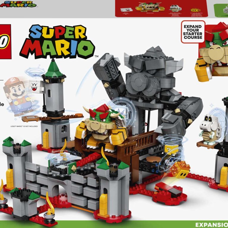 LEGO 71369 Super Mario Uitbreidingsset: Eindbaasgevecht op Bowsers kasteel - LEGO 71369 INT 23