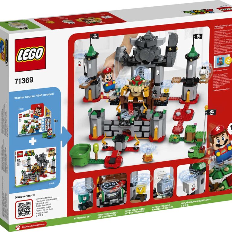 LEGO 71369 Super Mario Uitbreidingsset: Eindbaasgevecht op Bowsers kasteel - LEGO 71369 INT 24