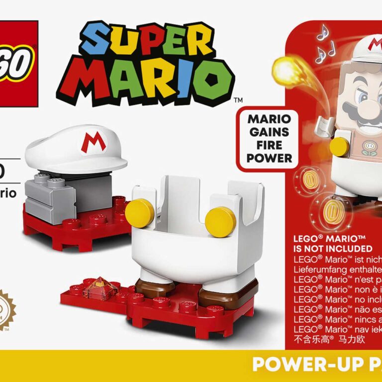 LEGO 71370 Super Mario Power-uppakket: Vuur-Mario - LEGO 71370 INT 13
