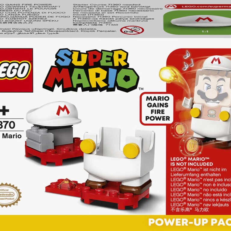 LEGO 71370 Super Mario Power-uppakket: Vuur-Mario - LEGO 71370 INT 14