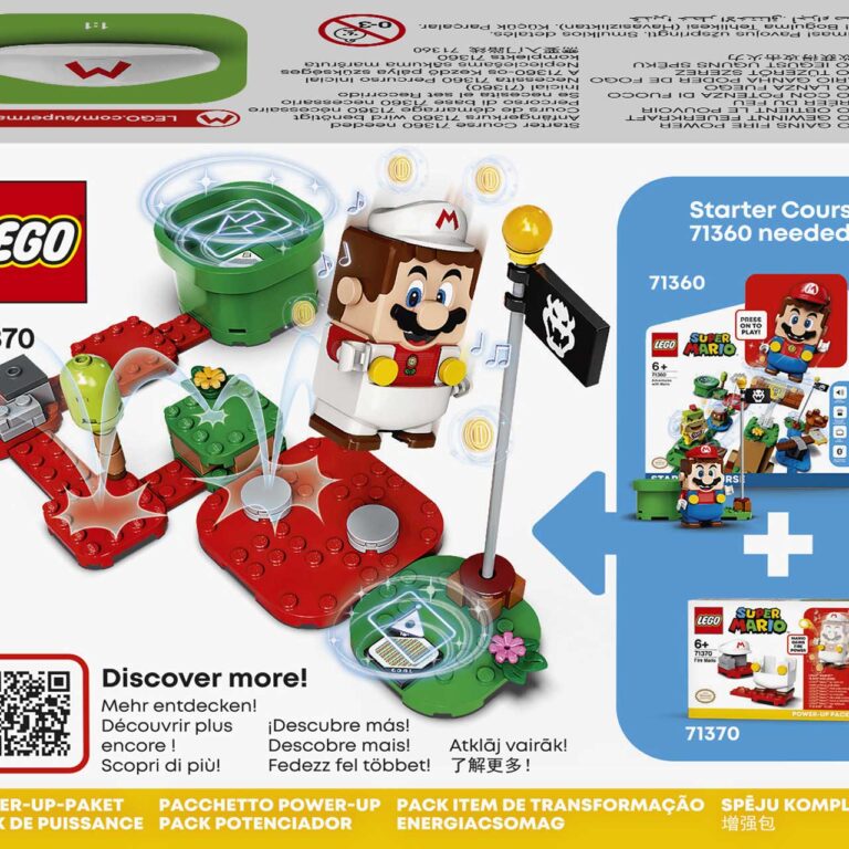 LEGO 71370 Super Mario Power-uppakket: Vuur-Mario - LEGO 71370 INT 16