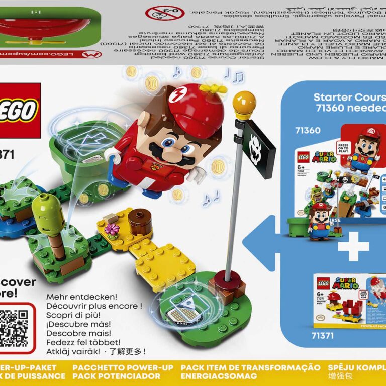 LEGO 71371 Super Mario Power-uppakket: Propeller-Mario - LEGO 71371 INT 16