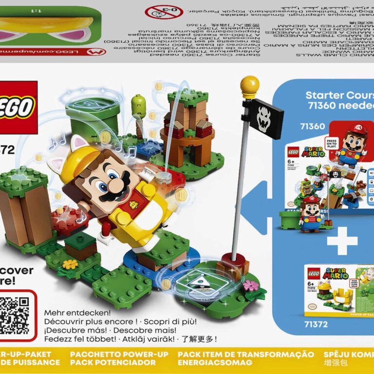 LEGO 71372 Super Mario Power-uppakket: Kat-Mario - LEGO 71372 INT 16