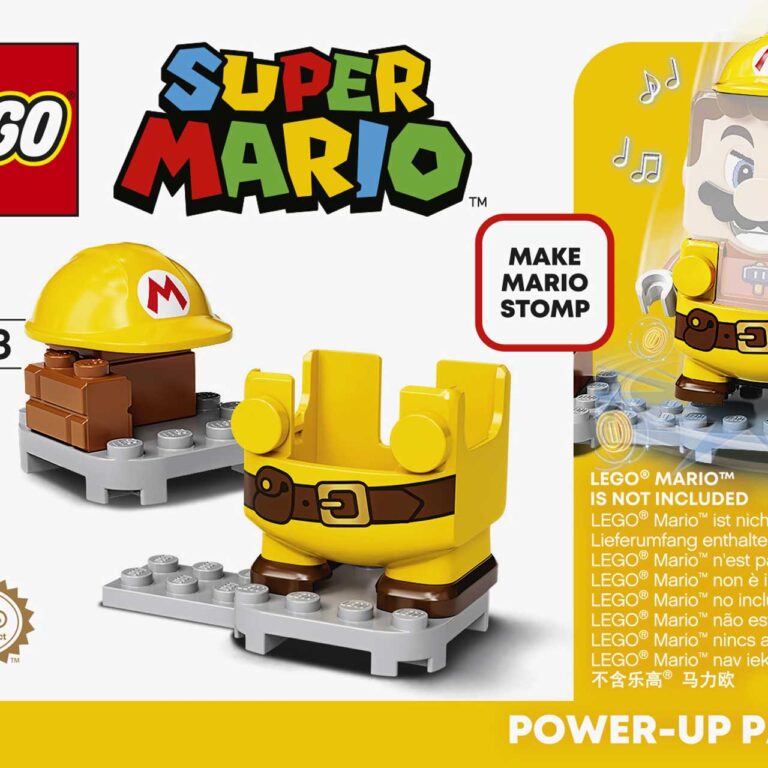 LEGO 71373 Super Mario Power-uppakket: Bouw-Mario - LEGO 71373 INT 13
