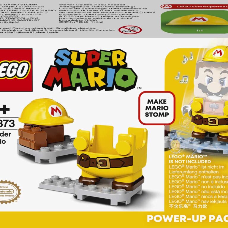 LEGO 71373 Super Mario Power-uppakket: Bouw-Mario - LEGO 71373 INT 14