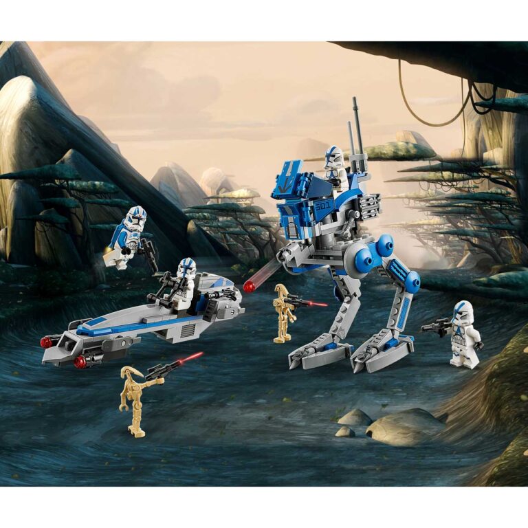 LEGO 75280 Star Wars 501st Legion Clone Troopers - LEGO 75280 INT 4