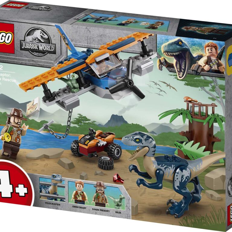 LEGO 75942 Jurassic World Velociraptor: Tweedekker reddingsmissie​ - LEGO 75942 INT 12