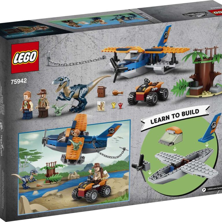 LEGO 75942 Jurassic World Velociraptor: Tweedekker reddingsmissie​ - LEGO 75942 INT 15