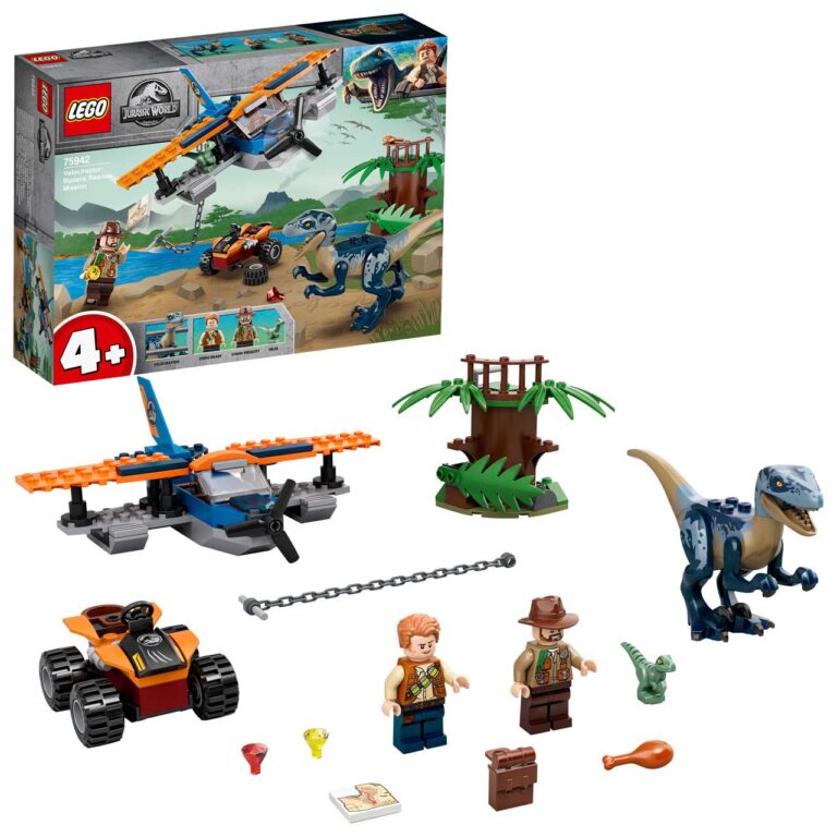 LEGO 75942 Jurassic World Velociraptor: Tweedekker reddingsmissie​ - LEGO 75942 INT 17