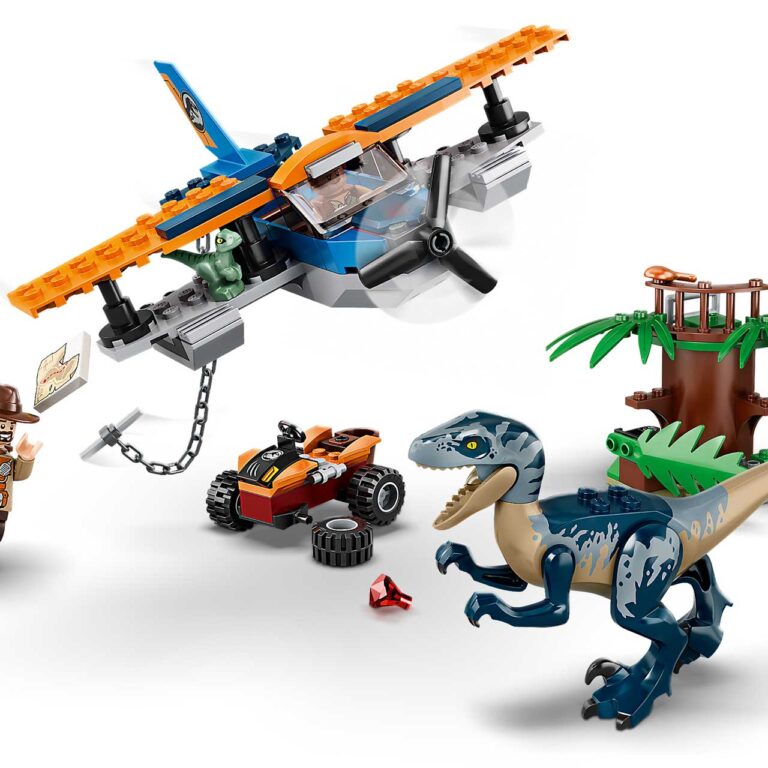 LEGO 75942 Jurassic World Velociraptor: Tweedekker reddingsmissie​ - LEGO 75942 INT 19