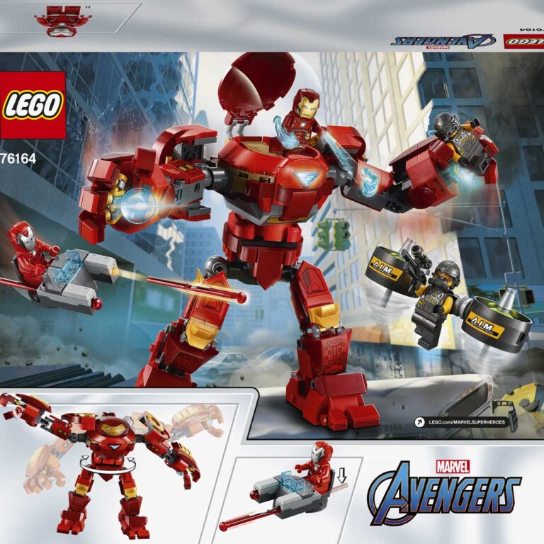 LEGO 76164 Marvel Super Heroes Iron Man Hulkbuster versus A.I.M. Agent - LEGO 76164 INT 16