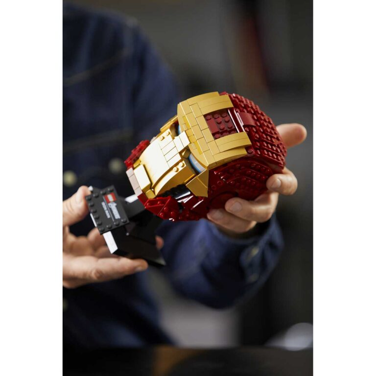 LEGO 76165 Marvel Super Heroes Iron Man helm - LEGO 76165 INT 14