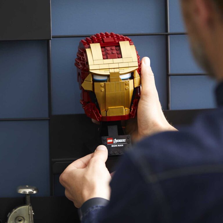 LEGO 76165 Marvel Super Heroes Iron Man helm - LEGO 76165 INT 19