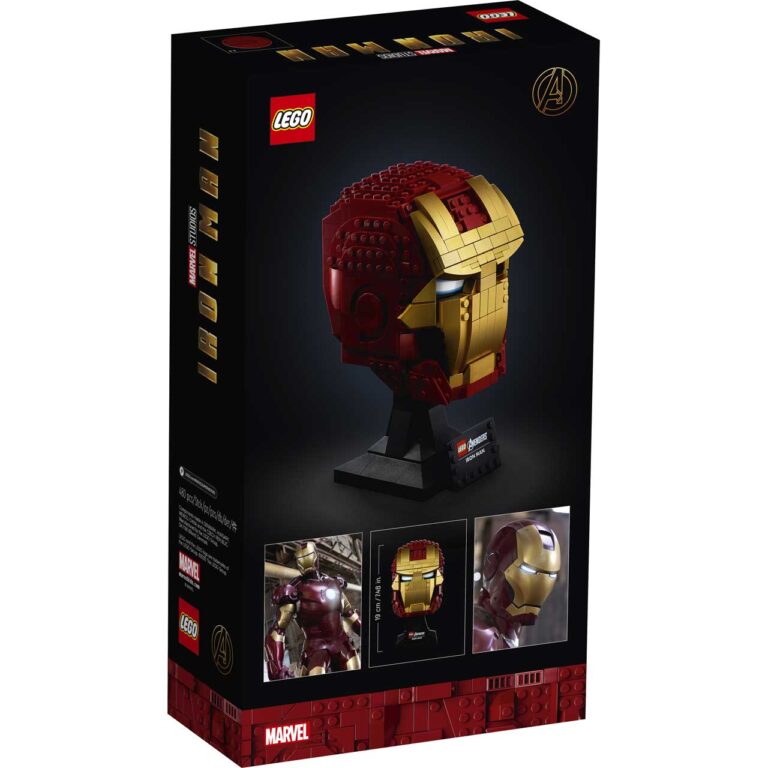 LEGO 76165 Marvel Super Heroes Iron Man helm - LEGO 76165 INT 33