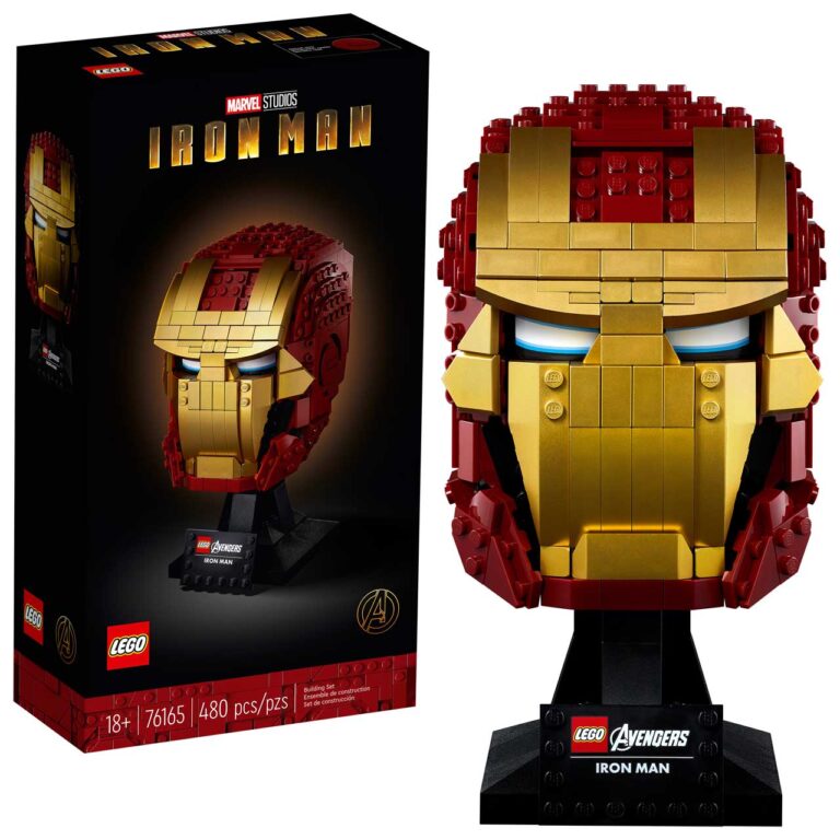 LEGO 76165 Marvel Super Heroes Iron Man helm - LEGO 76165 INT 35