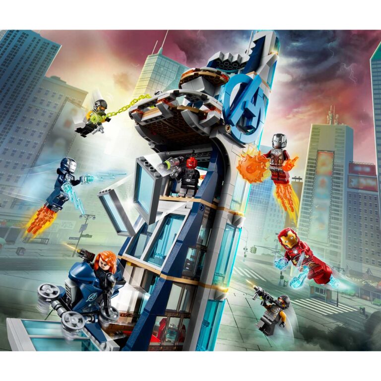 LEGO 76166 LEGO Marvel Super Heroes Avengers torengevecht - LEGO 76166 INT 4