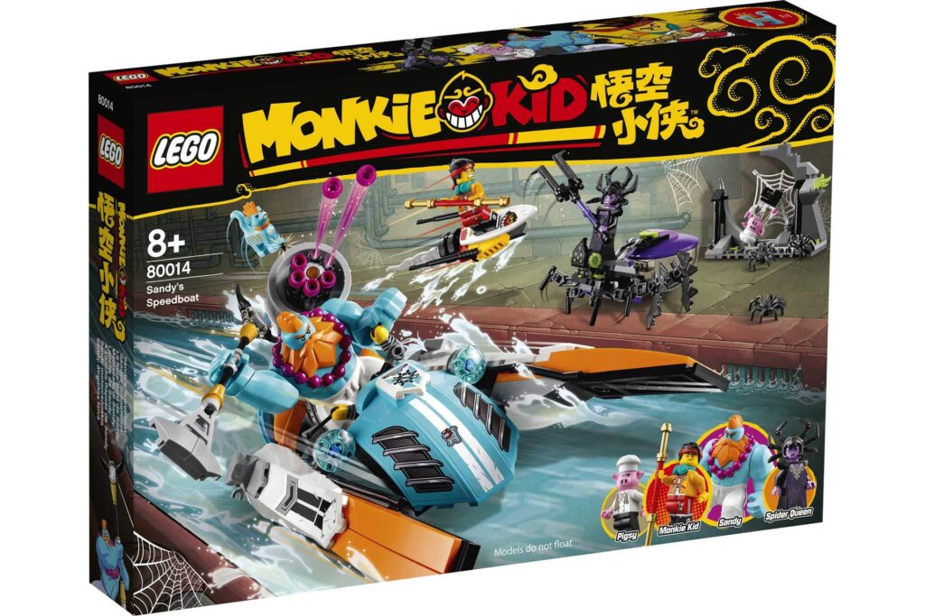 LEGO 80014 Monkie Kid Sandy's speedboot