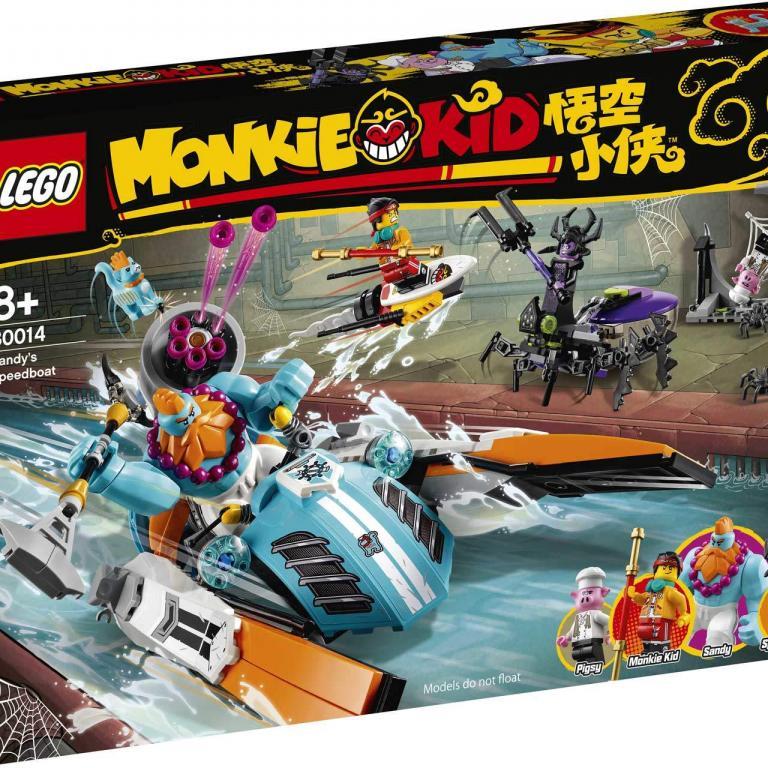 LEGO 80014 Monkie Kid Sandy's speedboot