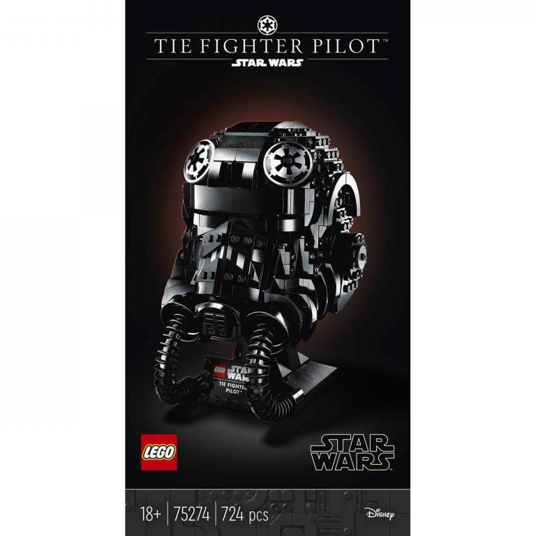 LEGO 75274 - Star Wars TIE Fighter Pilot Helm - LEGO 75274 INT 12