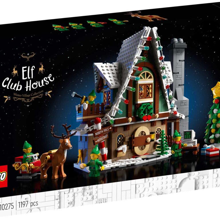 naaimachine Becks briefpapier LEGO 10275 - Creator Expert Elf Clubhuis Kerst - Unieke Bricks - Passie  voor LEGO®
