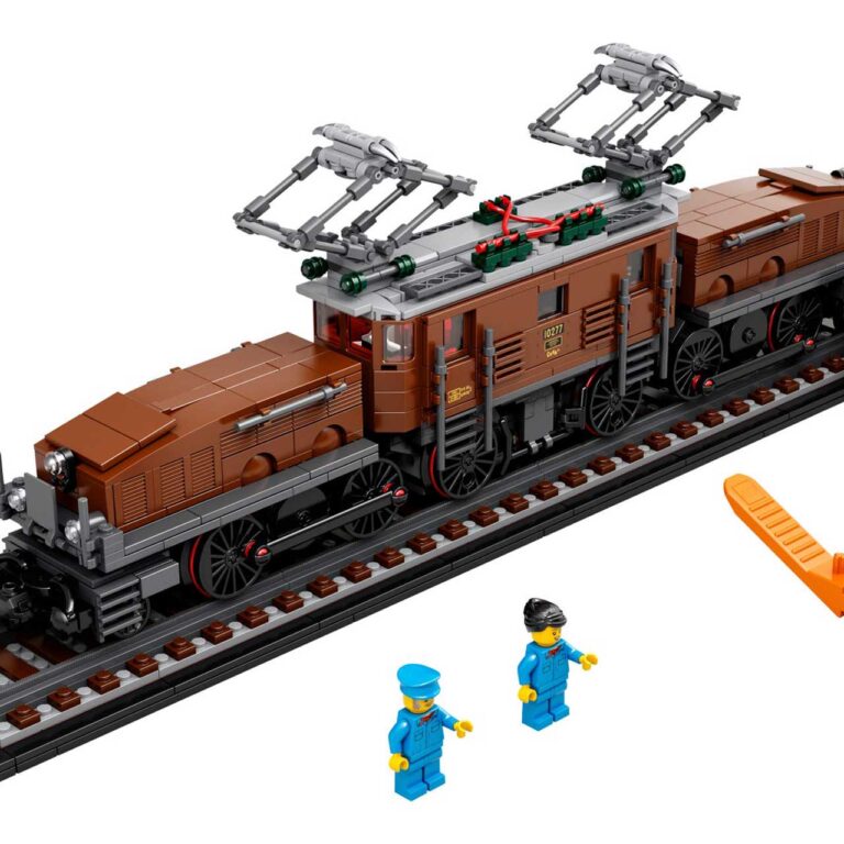 LEGO 10277 Krokodil Locomotief - LEGO 10277 2