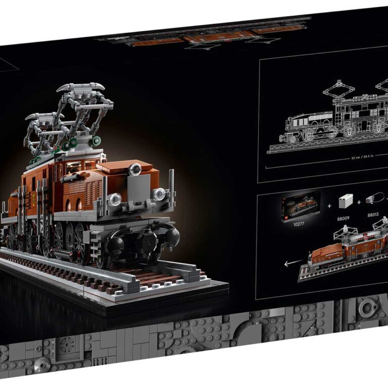 LEGO 10277 Krokodil Locomotief (lichte schade aan doos) - LEGO 10277 5