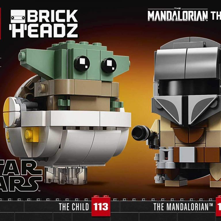 LEGO 75317 BrickHeadz De Mandalorian en het Kind - LEGO 75317 INT 12