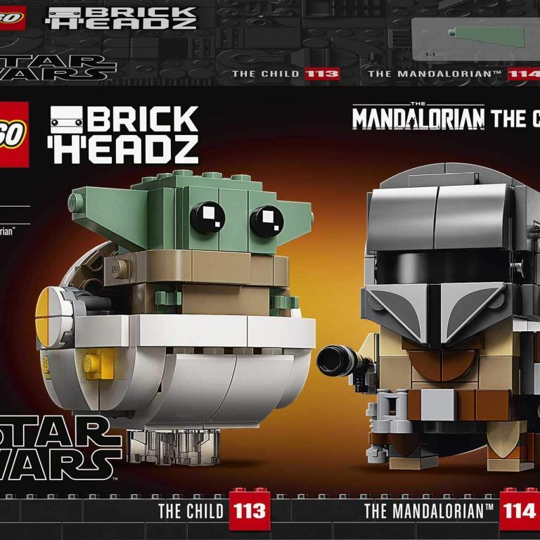 LEGO 75317 BrickHeadz De Mandalorian en het Kind - LEGO 75317 INT 13
