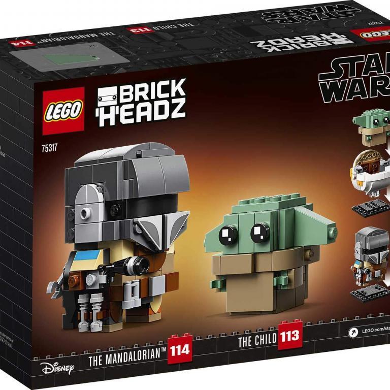LEGO 75317 BrickHeadz De Mandalorian en het Kind - LEGO 75317 INT 14