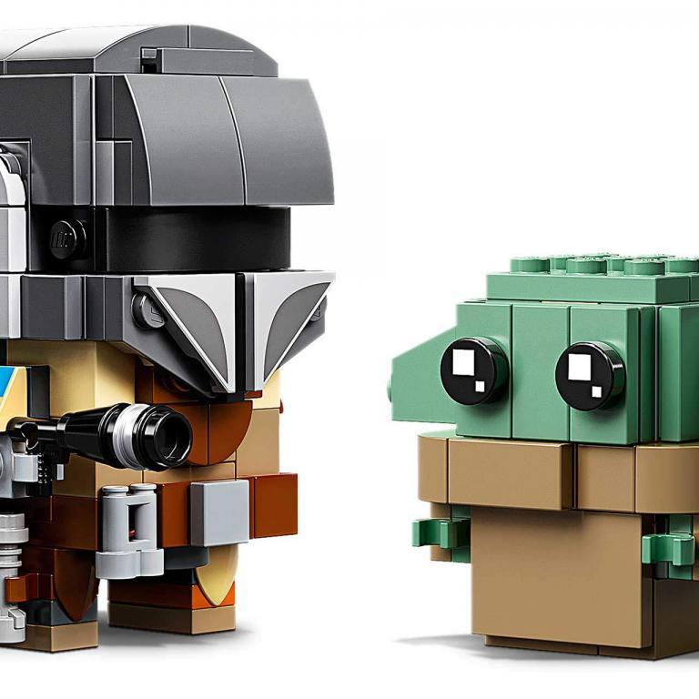 LEGO 75317 BrickHeadz De Mandalorian en het Kind - LEGO 75317 INT 18