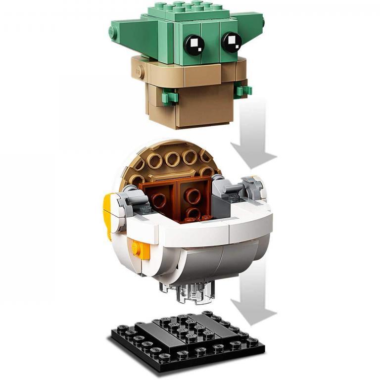 LEGO 75317 BrickHeadz De Mandalorian en het Kind - LEGO 75317 INT 19