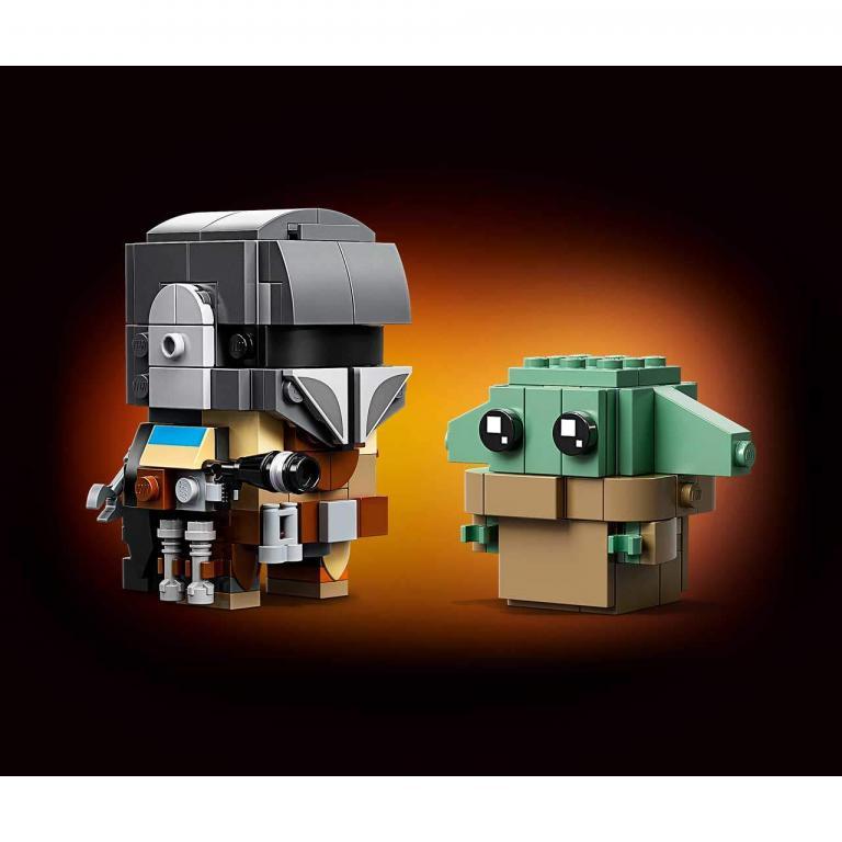 LEGO 75317 BrickHeadz De Mandalorian en het Kind - LEGO 75317 INT 4