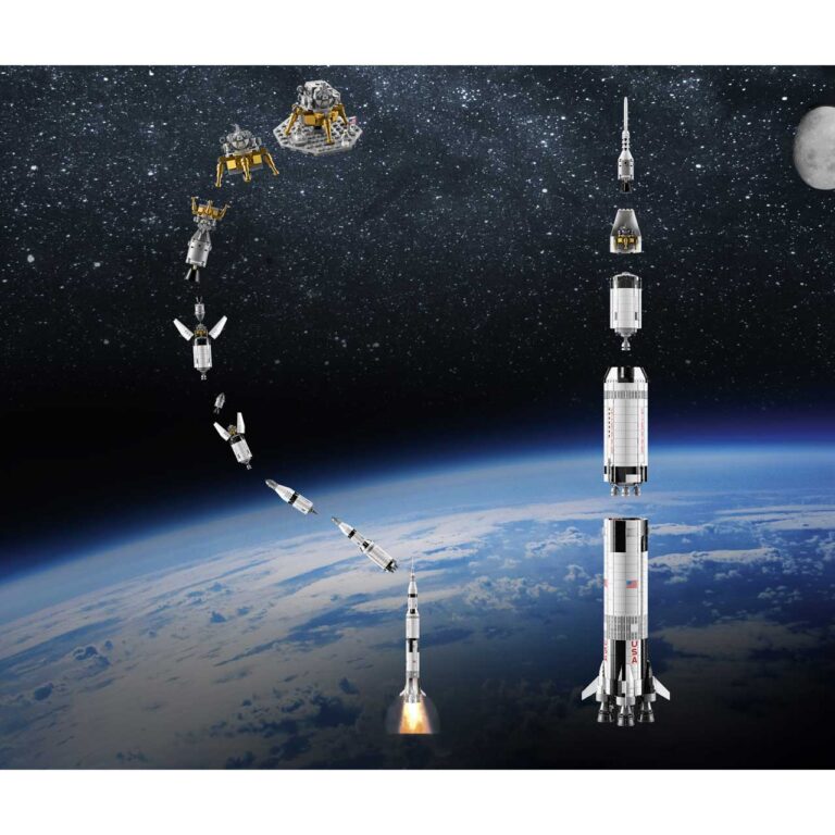 LEGO 21309 Ideas NASA Apollo Saturn V - LEGO 21309 INT 4