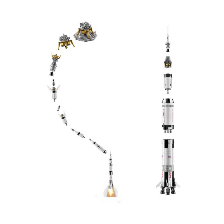 LEGO 21309 Ideas NASA Apollo Saturn V - LEGO 21309 INT 8